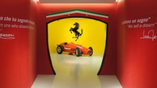 Il museo Ferrari di Maranello.