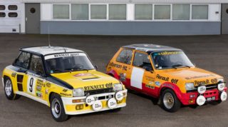 Le Renault 5 al Rally di Montecarlo.