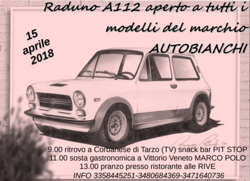 Raduno A112 2018, aperto alle autobianchi