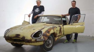 edd china con la jaguar e-type